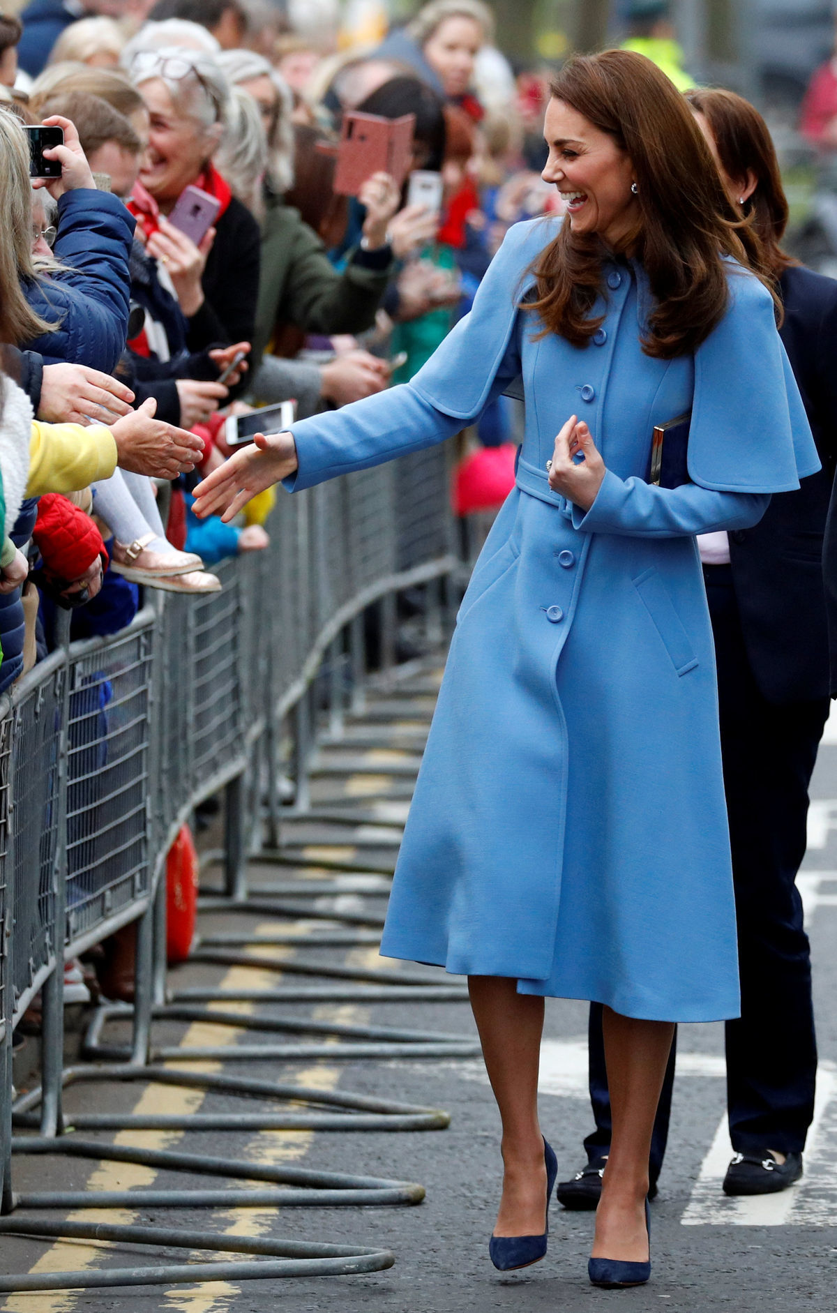Vojvodkyňa z Cambridge Kate sa objavila v...