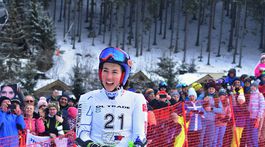 SR Jasná lyžovanie EP OS ženy 2. kolo vlhová