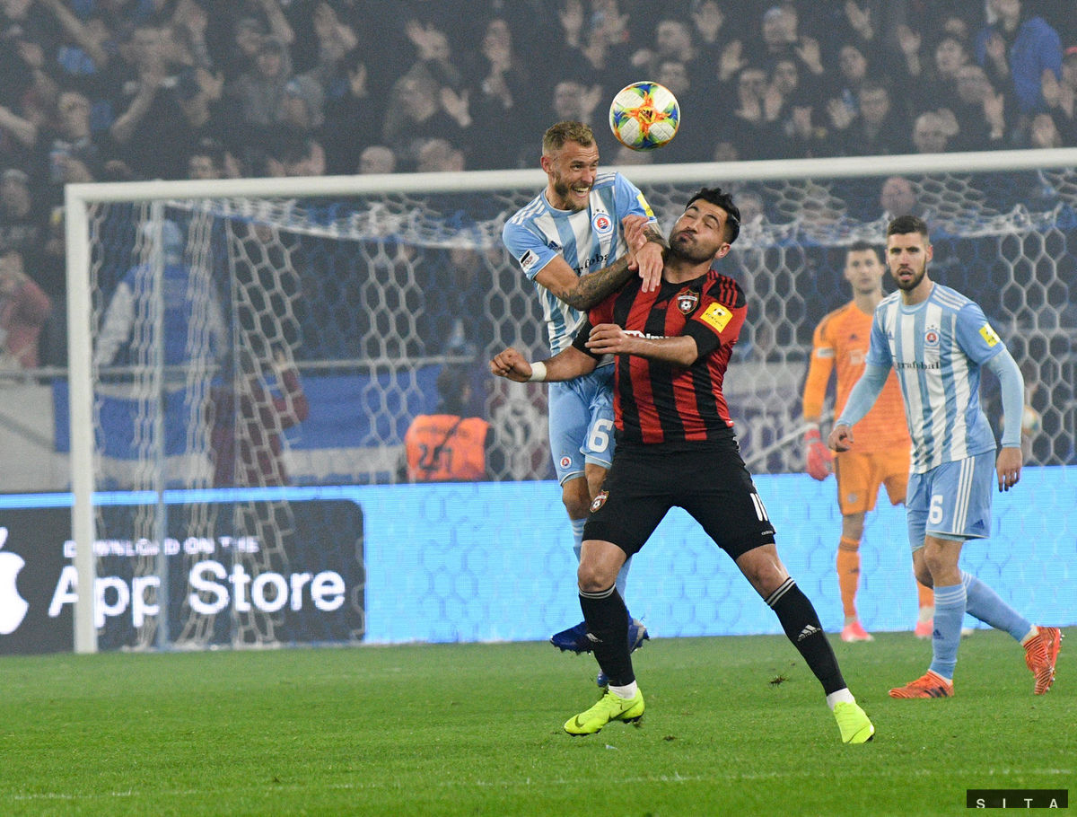 Kubilay Yilmaz zo Spartak Trnava v súboji so...