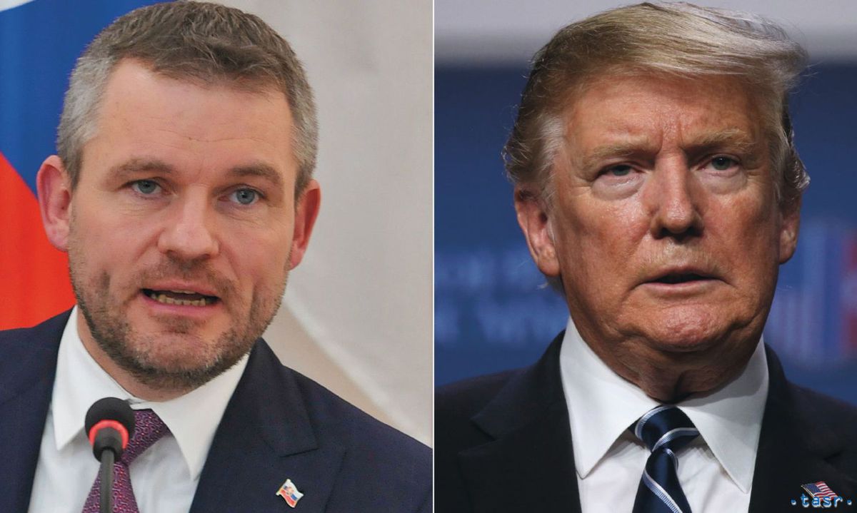 Slovenský premiér Peter Pellegrini a americký...