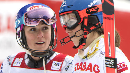 Petra Vlhová, Mikaela Shiffrinová
