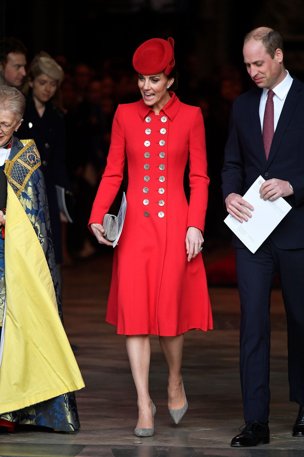 Vojvodkyňa Kate a princ William na oslavách...