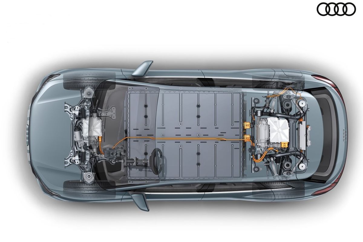 Audi Q4 e-tron poháňa dvojica elektromotorov so...