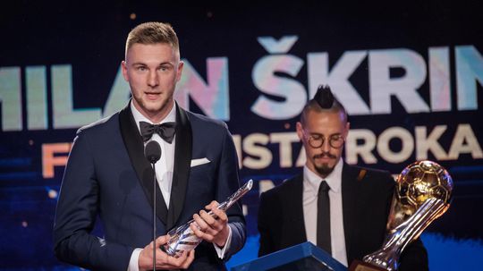futbalista roka 2017, skriniar, hamsik