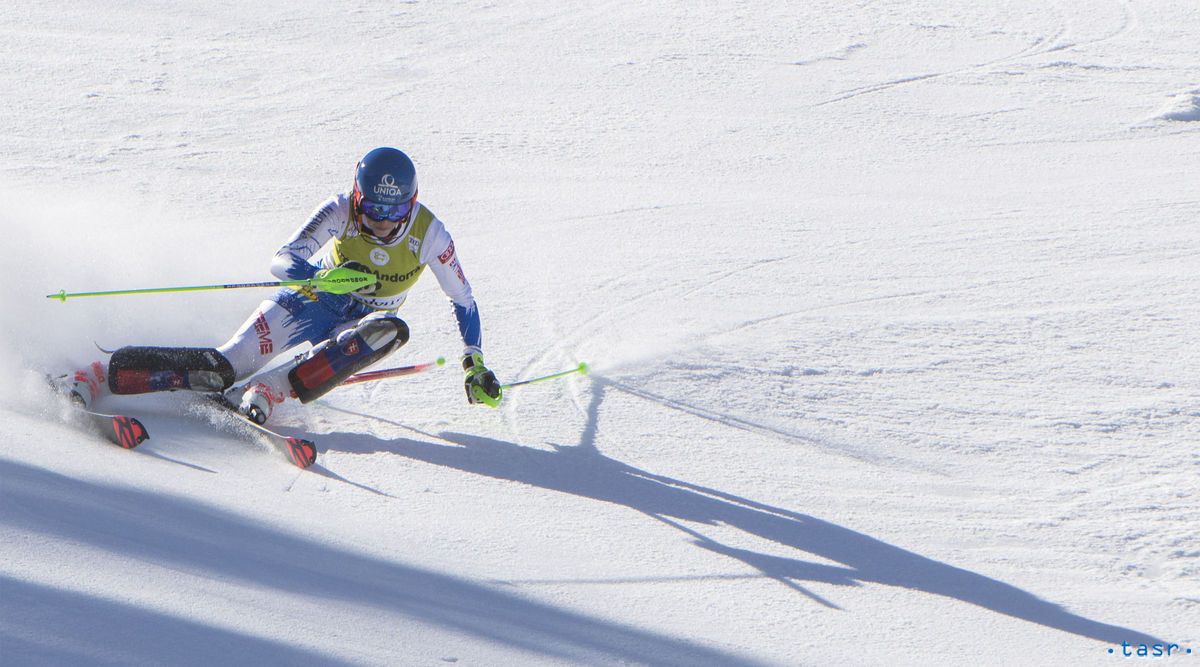 Petra Vlhová v Soldeu.