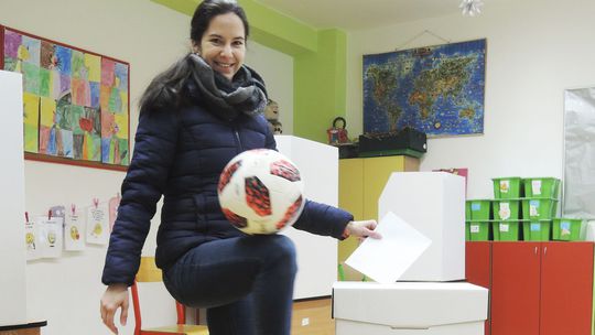 Na snímke majsterka sveta vo freestyle Lucia...