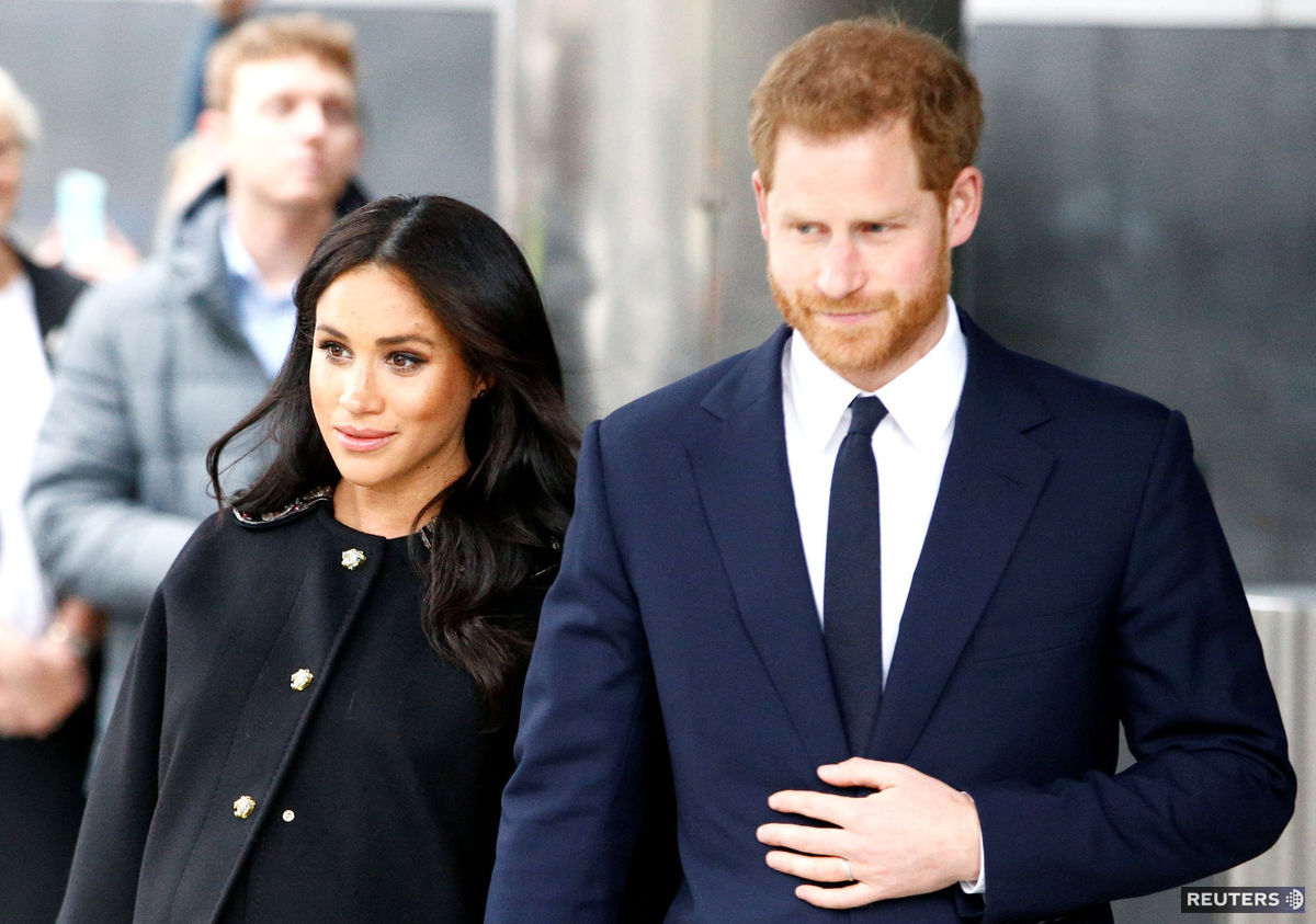 Princ Harry a jeho manželka Meghan, vojvodkyňa...