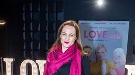 Na premiéru romantickej komédie LOVEnie prišla aj moderátorka Adriana Poláková.