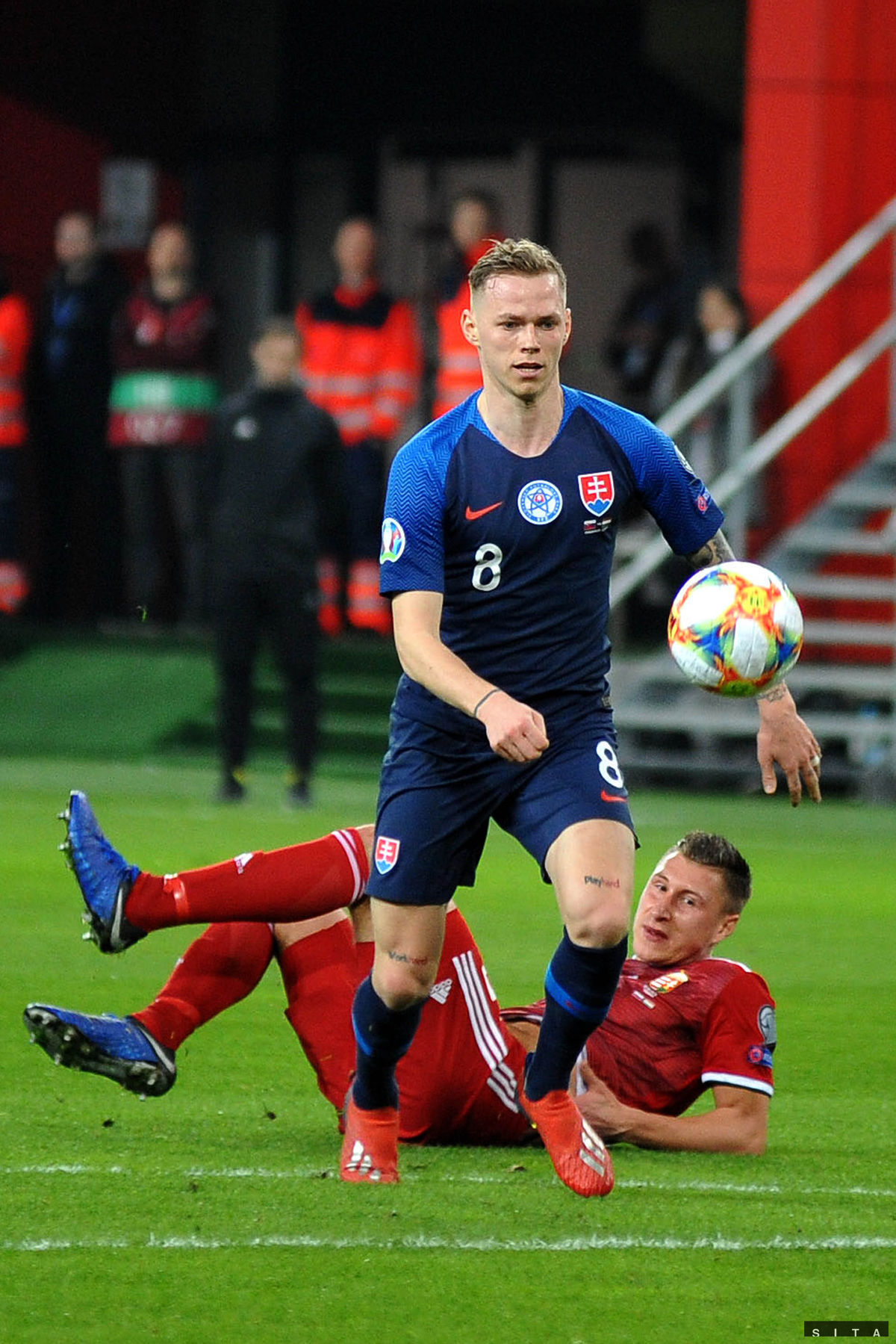 Strelec prvého gólu Slovenska Ondrej Duda v...