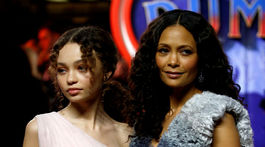 Herečka Nico Parker a jej mama Thandie Newton...