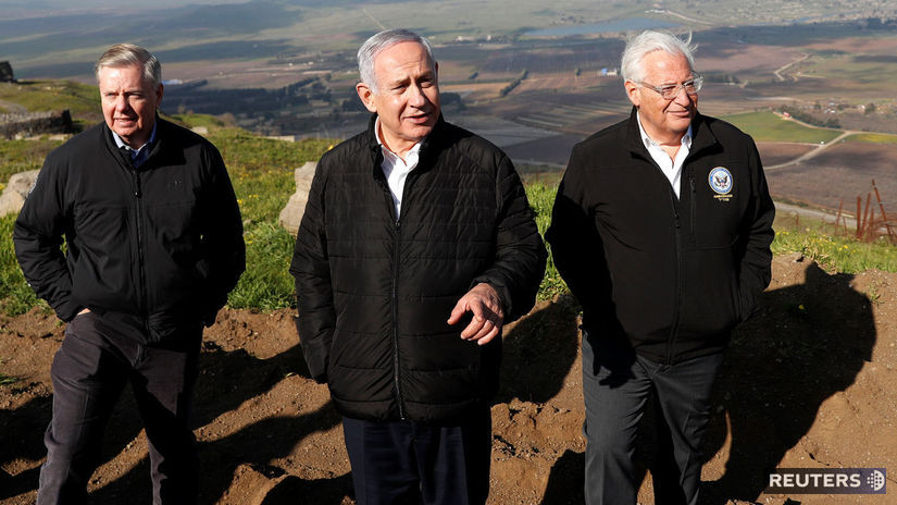 Golanské výšiny, Benjamin Netanjahu, David...