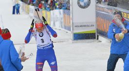 Nórsko SR SP biatlon ženy 9. kolo mass 12,5 km
