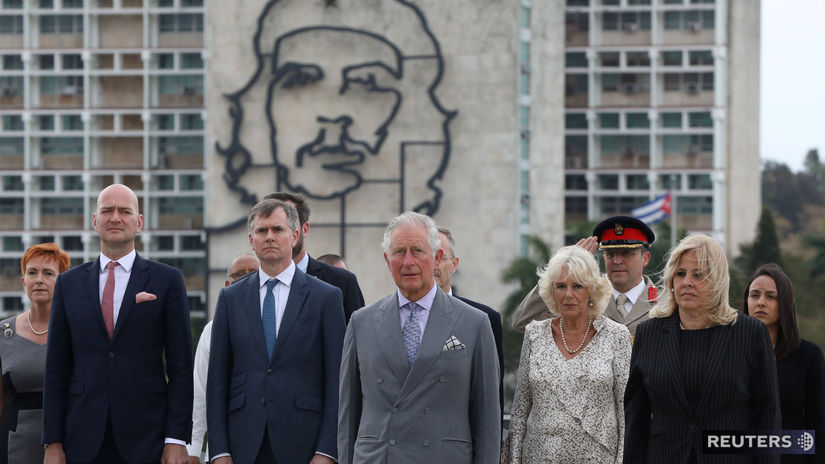 Princ Charles, Camilla. Kuba, návšteva, Havana