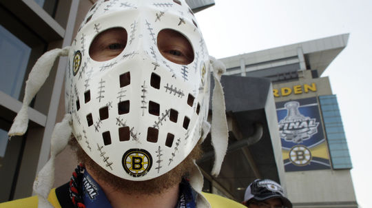 hokej brankárska maska