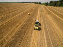 traktor, pole, pôda