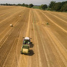 traktor, pole, pôda