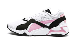 Dámske tenisky Puma Nova v odtieni White-Pale Pink, info o cene nájdete v predaji.  