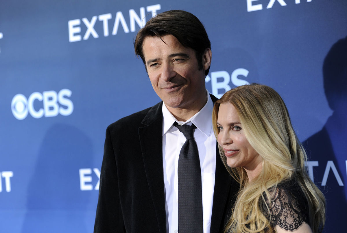 Goran Visnjic a jeho manželka Eva Vrdoljak na...