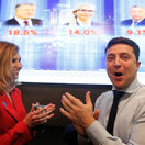 Ukrajinské finále: Zabávač stojí proti Porošenkovi