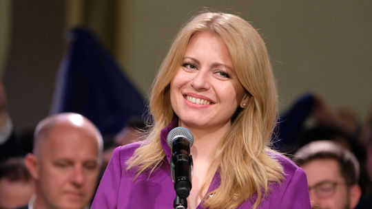Prvá slovenská prezidentka Zuzana Čaputová