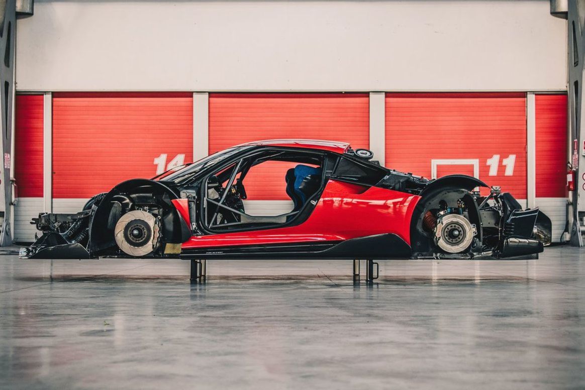 Ferrari P80/C je postavené na základoch...