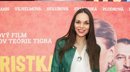 rh Modelka Soňa Štefková na premiére filmu Teroristka. 