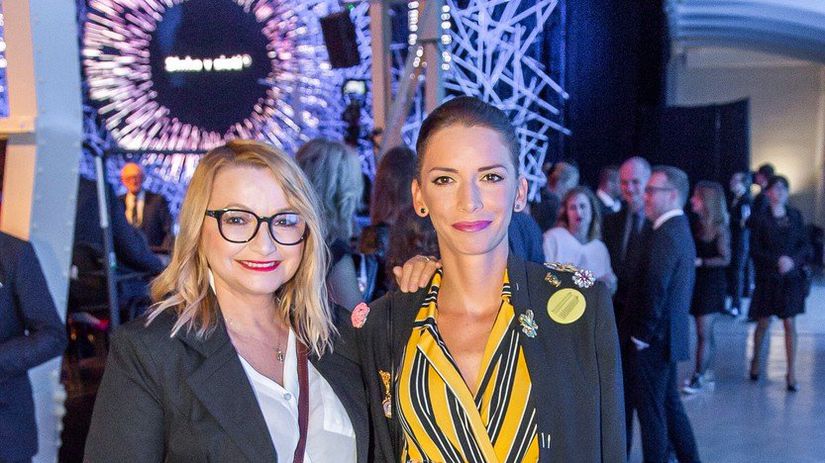 Herečka Anka Šišková (vľavo) a jej dcéra Dorota...