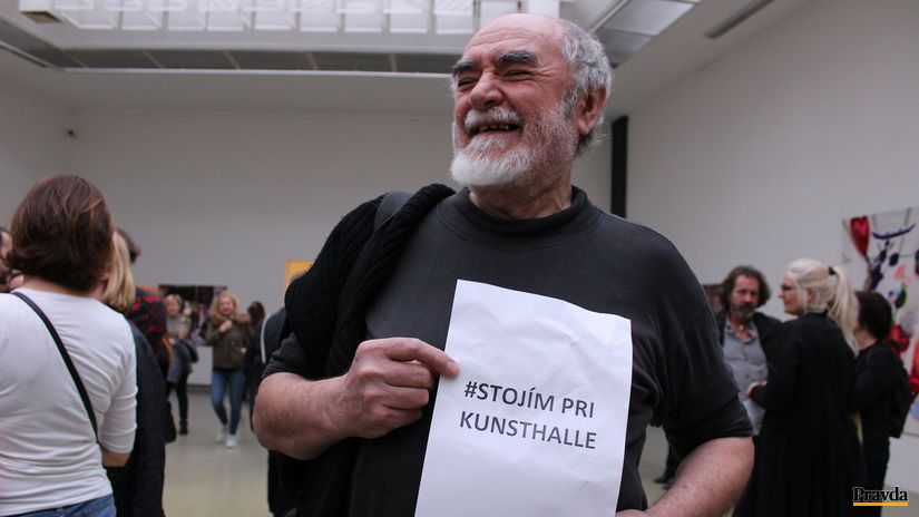 Za Kunsthalle sa postavil aj známy slovenský...