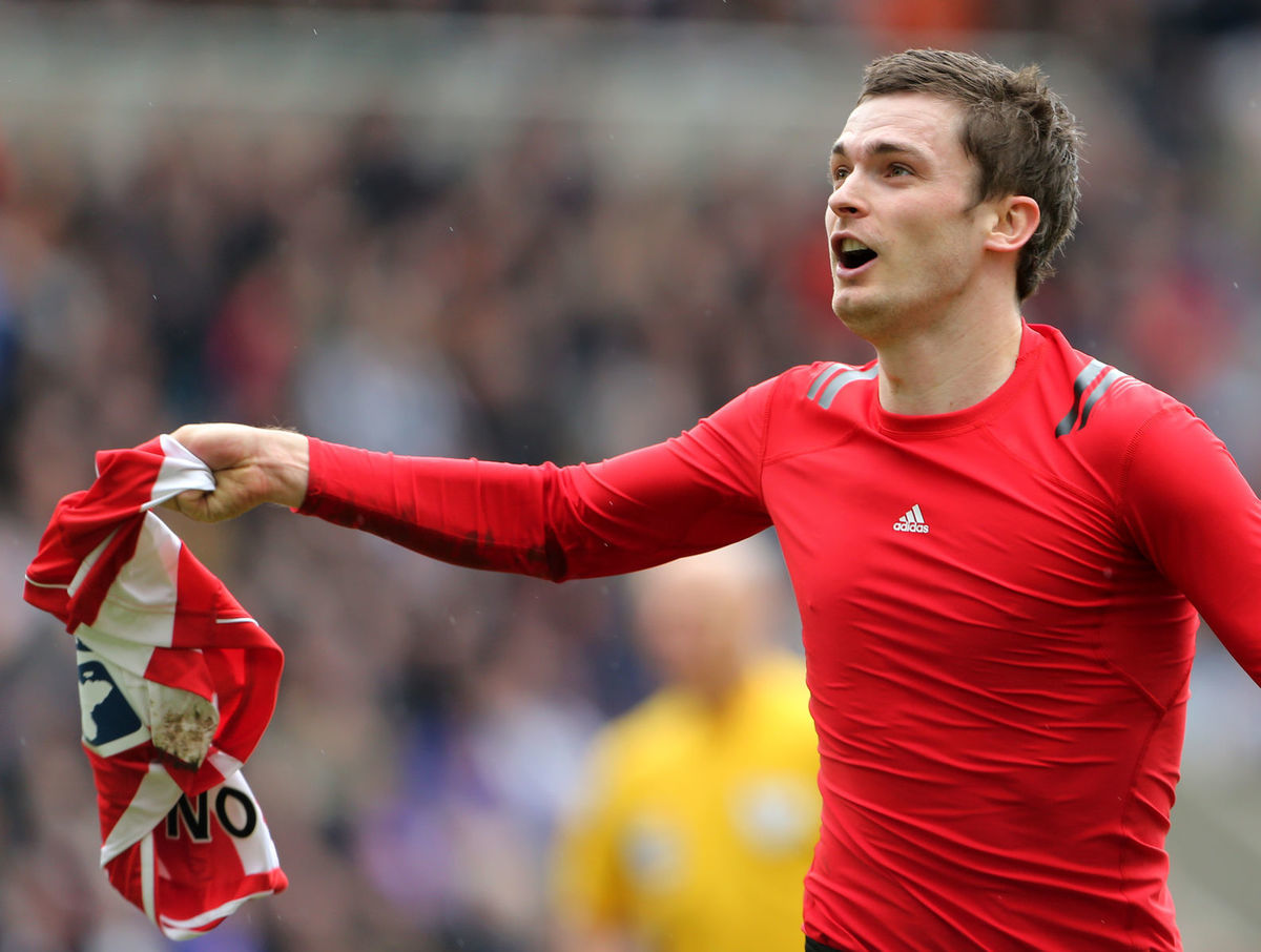 Adam Johnson v drese AFC Sunderland.