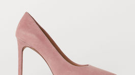 Pastelové semišové lodičky v ružovom odtieni., Predáva H&M za 59,99 eura. 