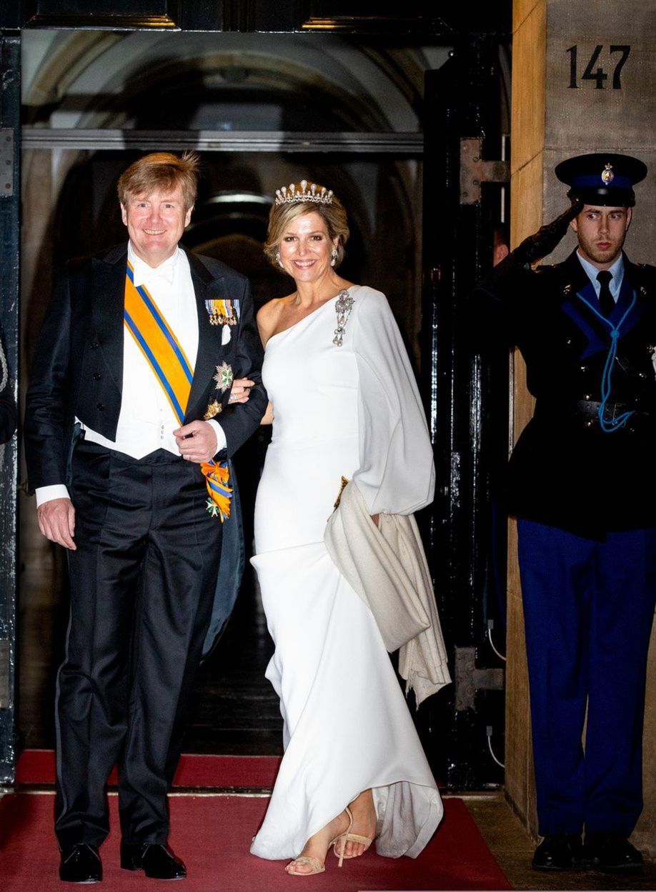 Holandský kráľ Willem-Alexander a kráľovná...
