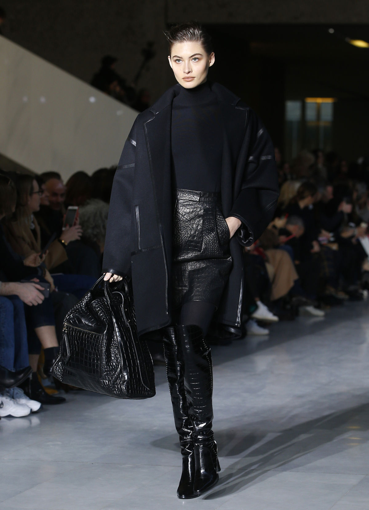 Americká modelka Grace Elizabeth na prehliadke...