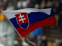 Nemecko SR Hokej EHCH MS2019 príprava vlajka Slovensko