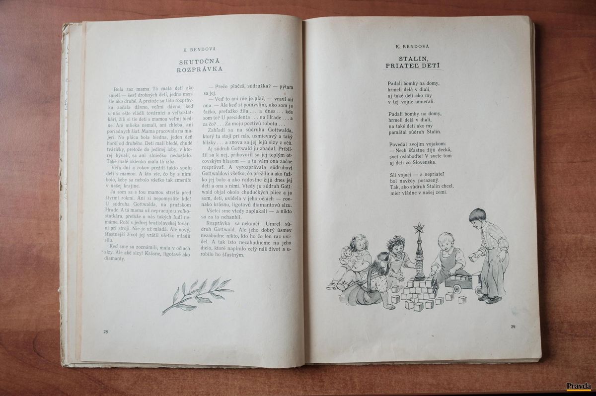 Báseň Stalin, priateľ detí v knihe Detský rok z...