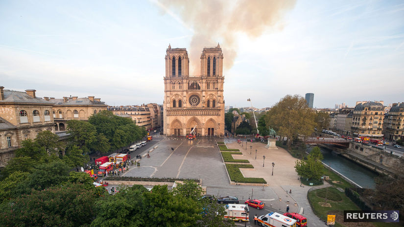 Incendie de la cathédrale Notre-Dame de Paris, le 15 avril...