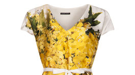 Dámske šaty Pietro Filipi s výrazným kvetinovým vzorom