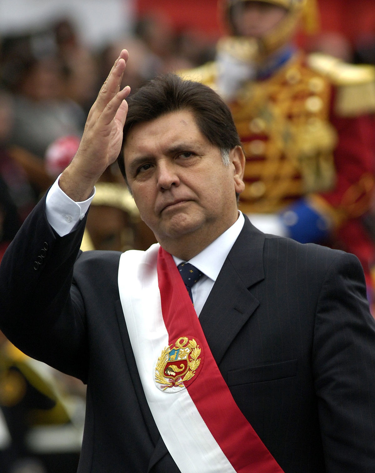 Bývalý peruánsky prezident Alan García.