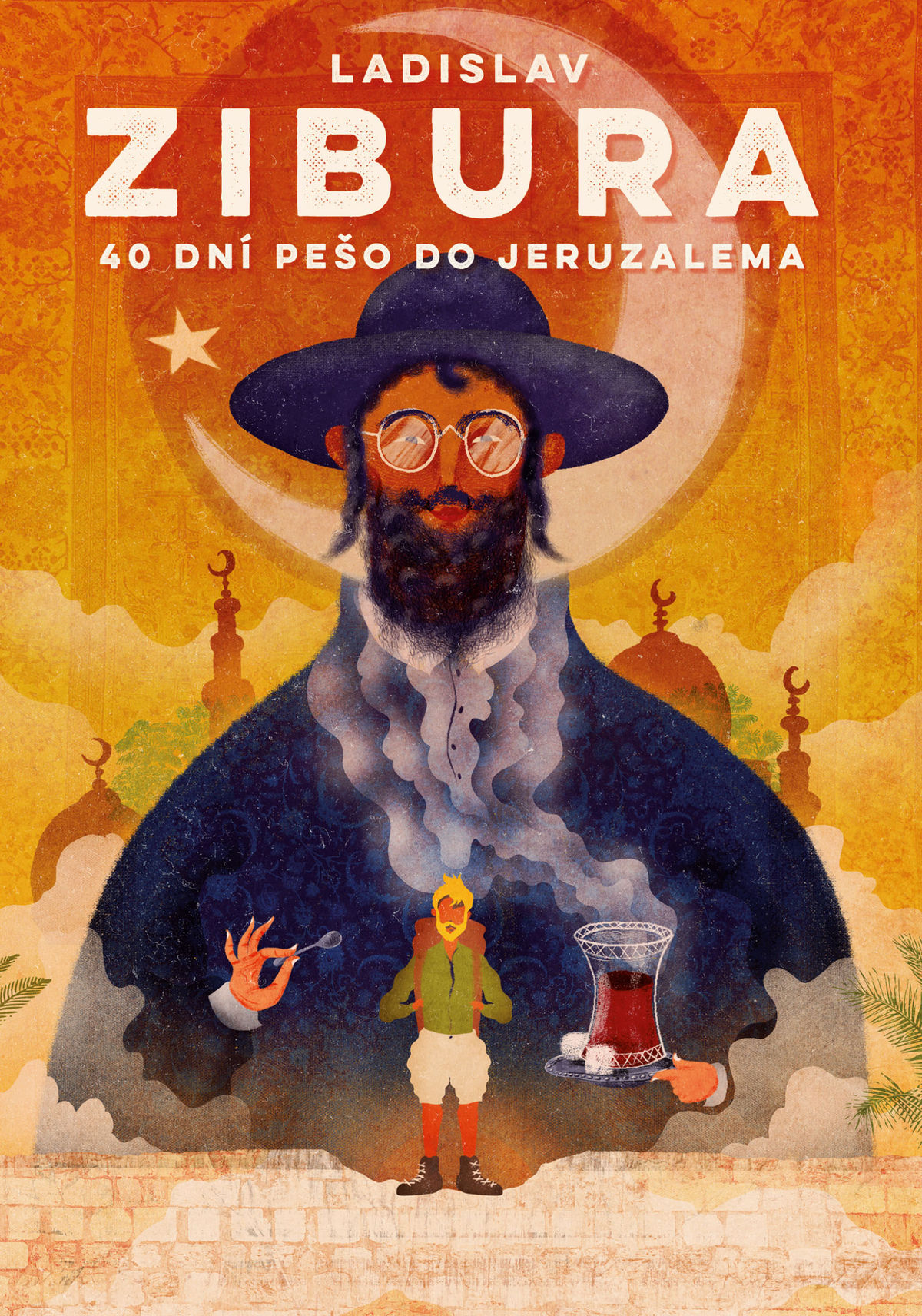 Kniha 40 dní pešo do Jeruzalema.