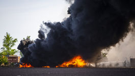 Martin po požiari zahalil dym. Ľudí to vystrašilo