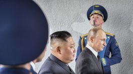 Vladimir Putin, Kim  Čong-un, Summit