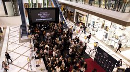 Atmosféra otváracieho ceremoniálu akcie Fashion Film Festival Bratislava. 