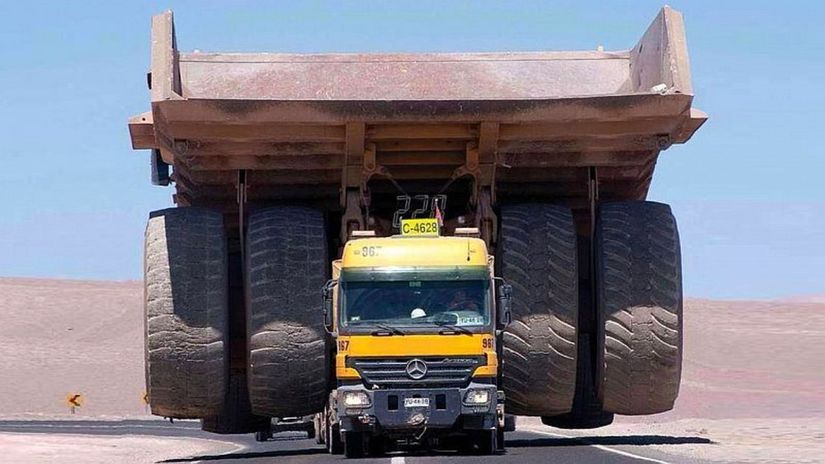 Monumentálne dumpre šokujú svojou veľkosťou. Na...