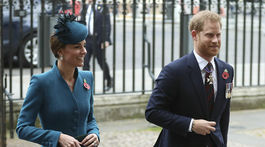Princ Harry a jeho švagriná Catherine, vojvodkyňa z Cambridge