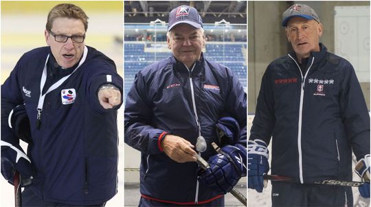 Glen Hanlon, Vladimír Vůjtek, Craig Ramsay