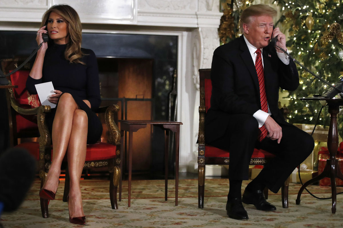 Manželský pár Trumpovcov v Bielom dome.