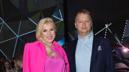 Riaditeľka Fashion TV Gabriela Drobová so svojím partnerom Karolom Rumanom.