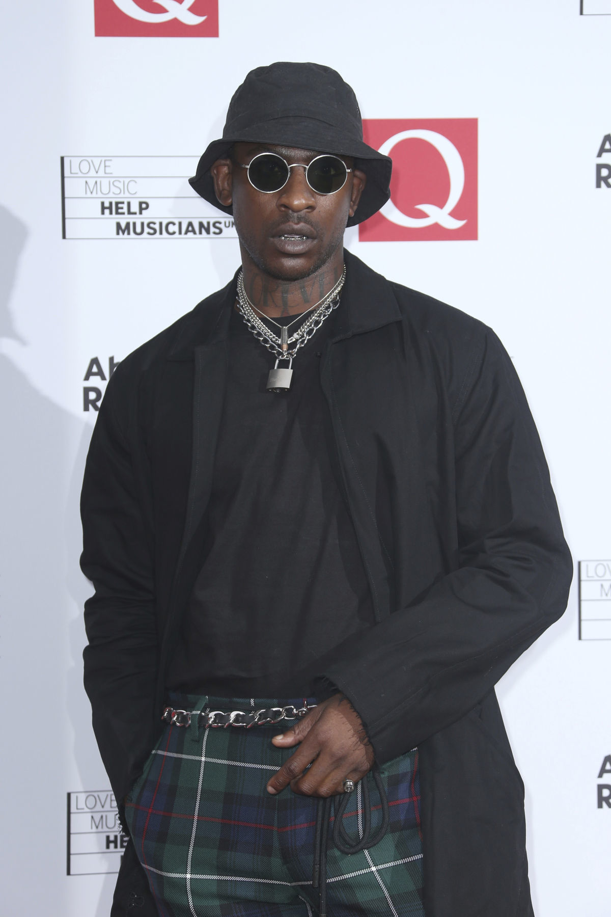 Britský raper Skepta.