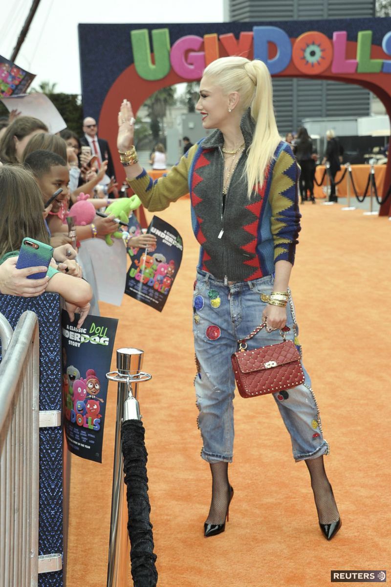Gwen Stefani psrichádza na svetovú premiéru...