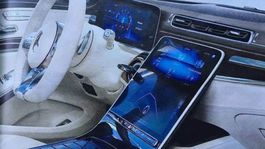 Mercedes S: Nová vlajková loď skoncuje s tlačidlami. Dostane obrie displeje