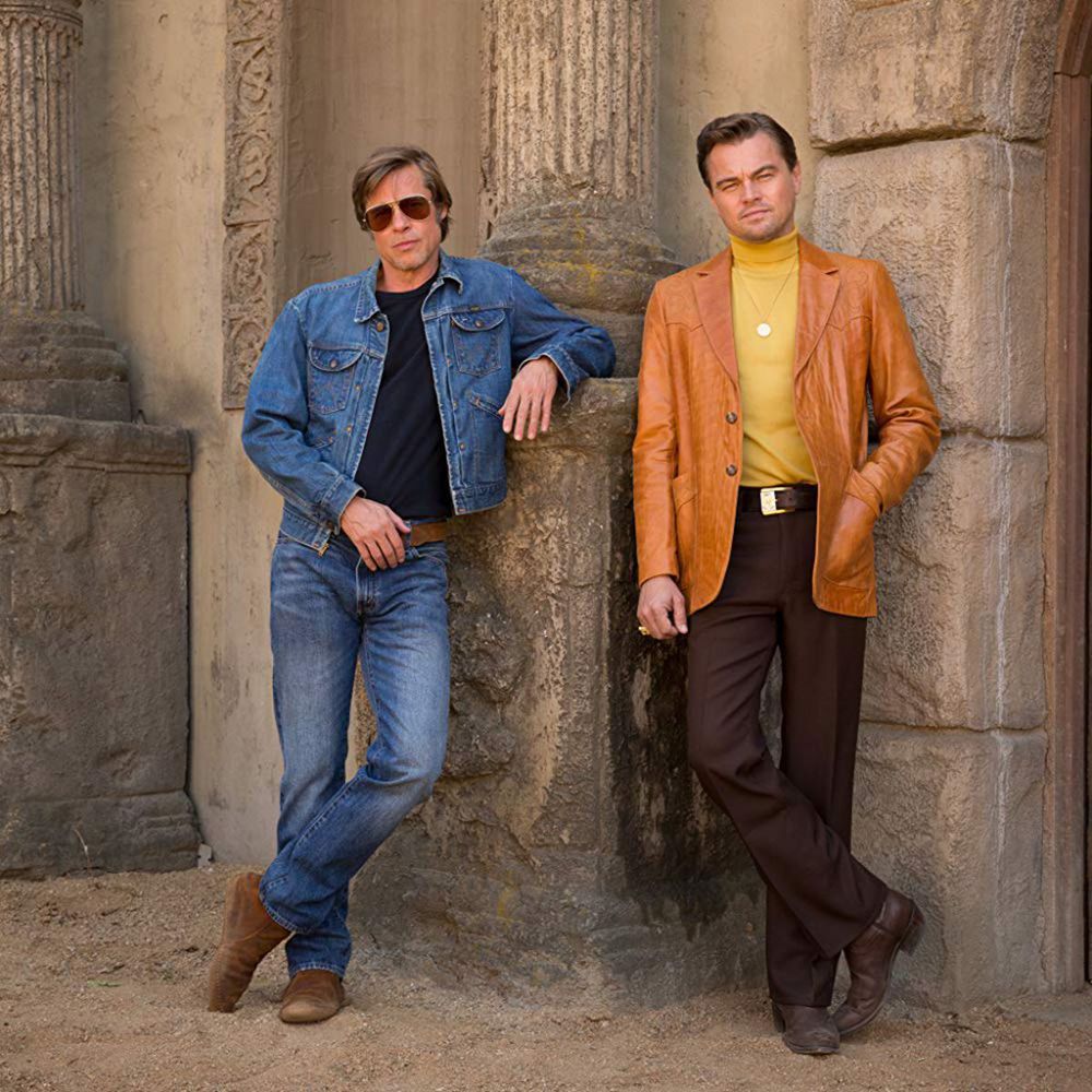 Herečka Brad Pitt (vľavo) a Leonardo DiCaprio...